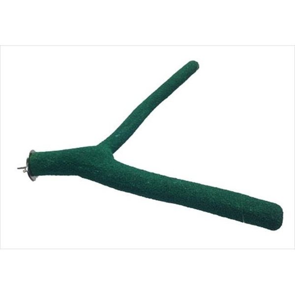 A&E Cage A&E Cage HB49287 Forked Sand Covered Perch - Medium; 1 X 10 In. HB49287